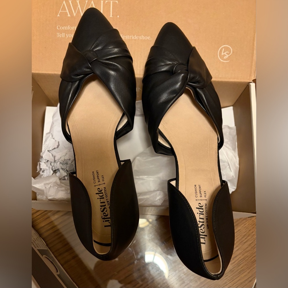 Life Stride Women's Black Abby Pumps 8.5W